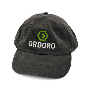 Ordoro Strapback Dad Hat - White & Green