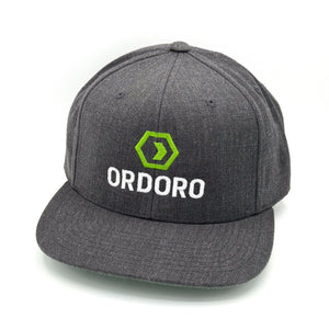 Ordoro Snapback Hat (Dark Heather)