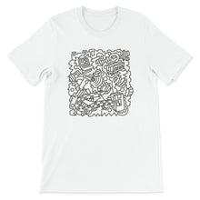 Load image into Gallery viewer, Ordoro Jumble Tee - Black Outline