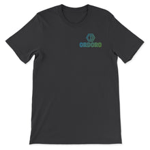 Load image into Gallery viewer, Ordoro Jumble Tee - Blue/Green Gradient