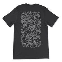 Load image into Gallery viewer, Ordoro Jumble Tee - Light Gray Outline