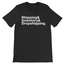 Load image into Gallery viewer, Ordoro Ampersand List - Black Tee