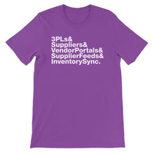 Load image into Gallery viewer, Dropshipping Ampersand List - Purple Tee